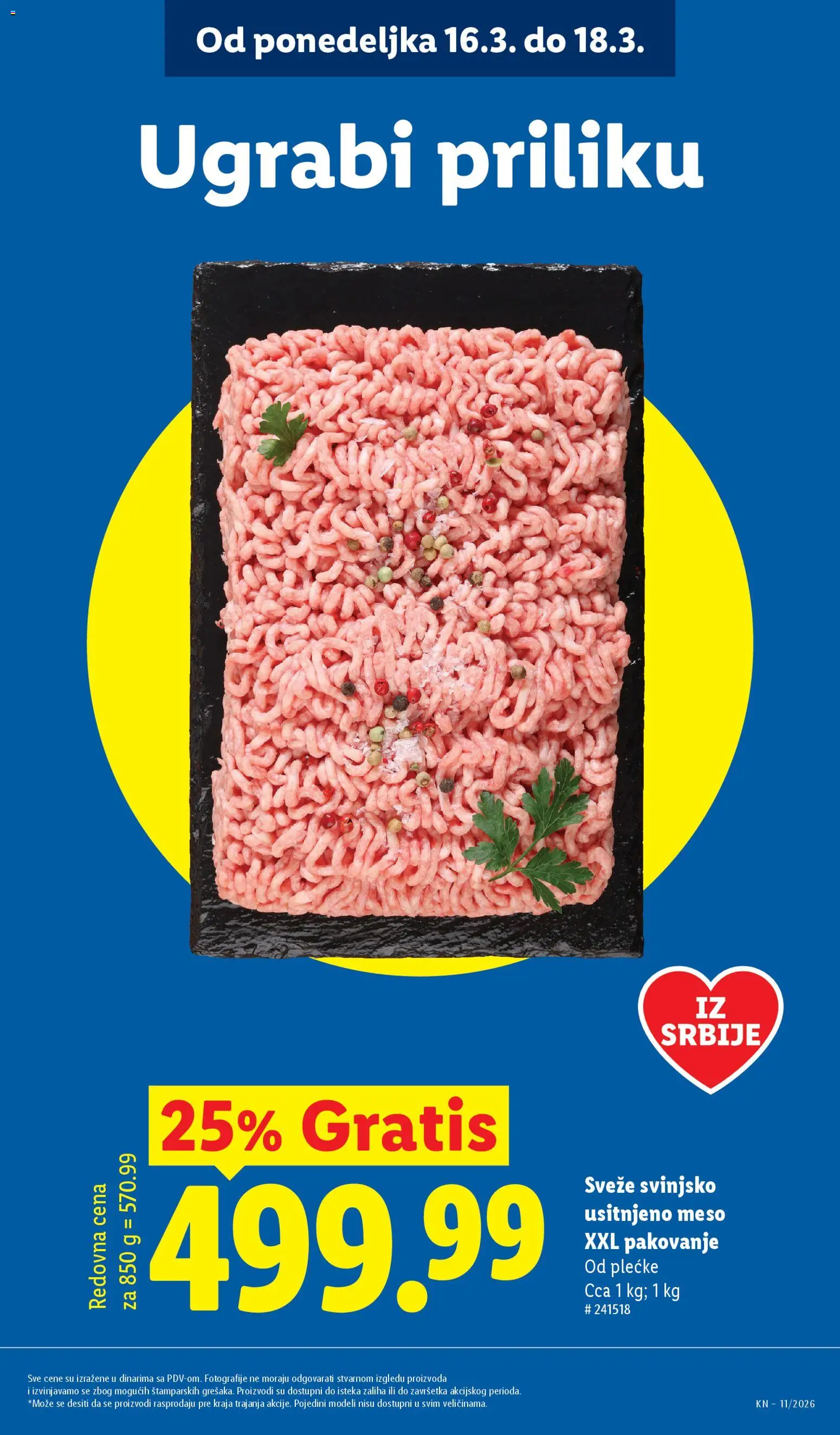 Lidl katalog - važi od 12.03.2026 | Strana: 11 | Proizvode: Pakovanje
