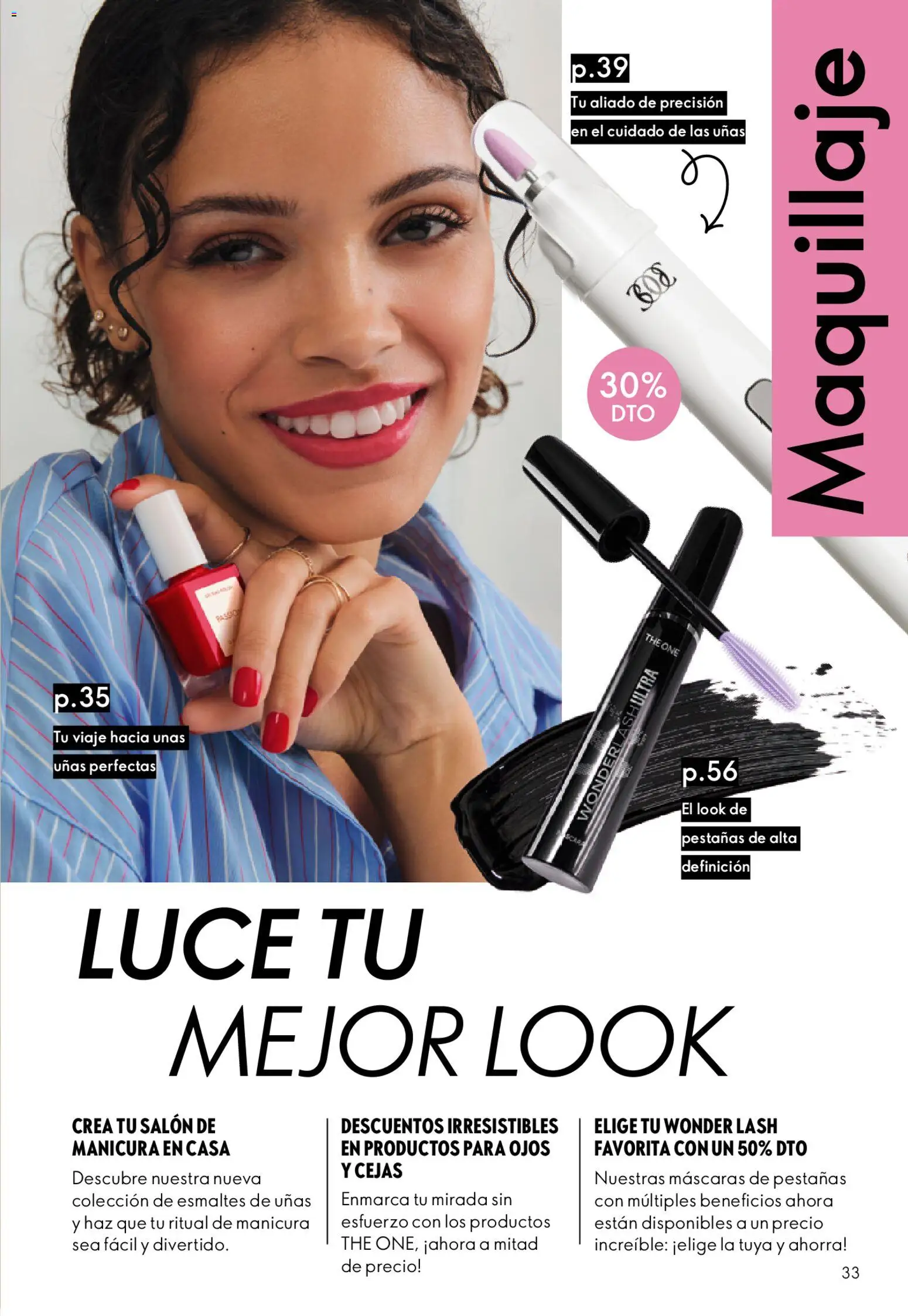 Oriflame - Catálogo Campaña 6 │ válido desde el 22.04.2026 | Página: 33 | Productos: Maquillaje
