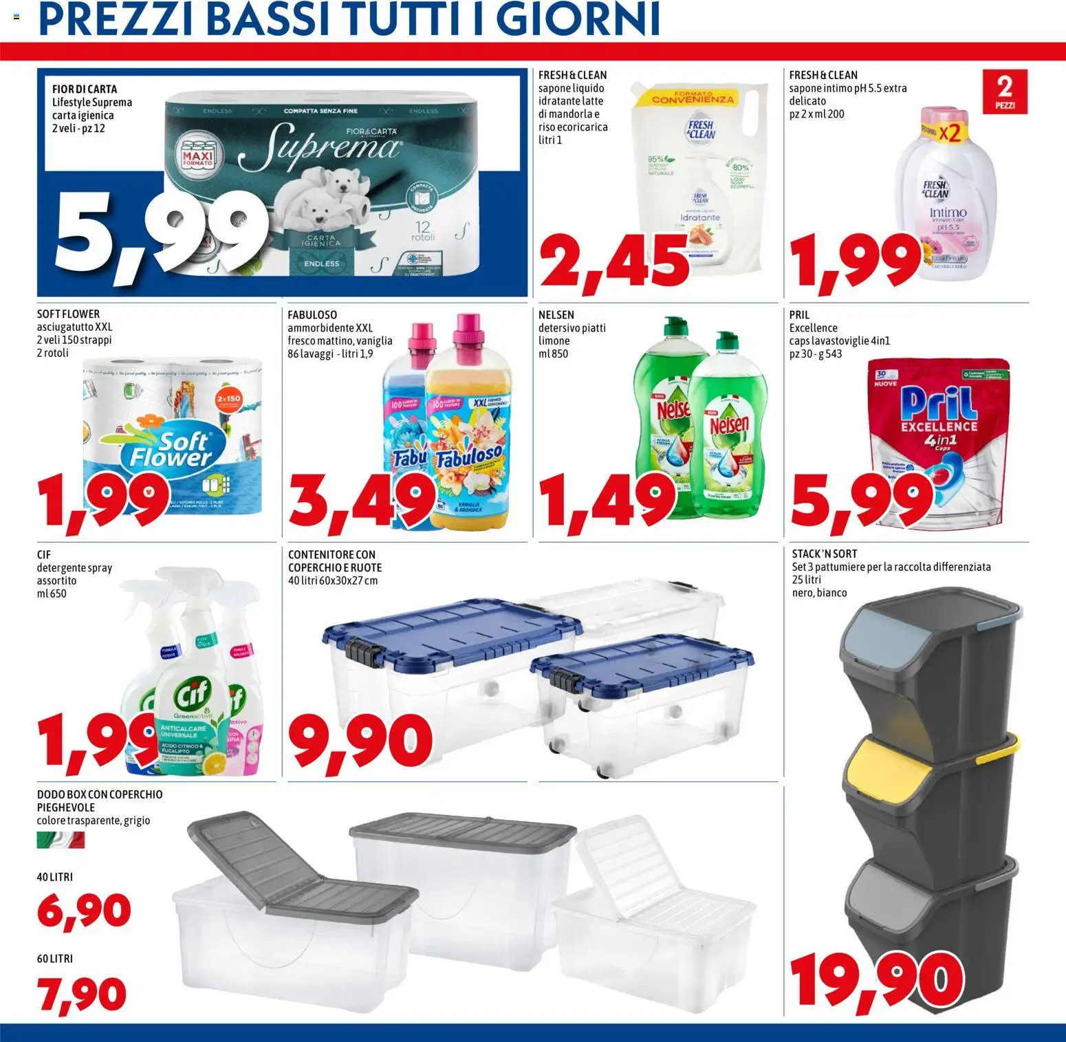 Volantino Mega del 15.01.2026 | Pagina: 11 | Prodotti: Carta igienica, Riso, Limone, Lavastoviglie