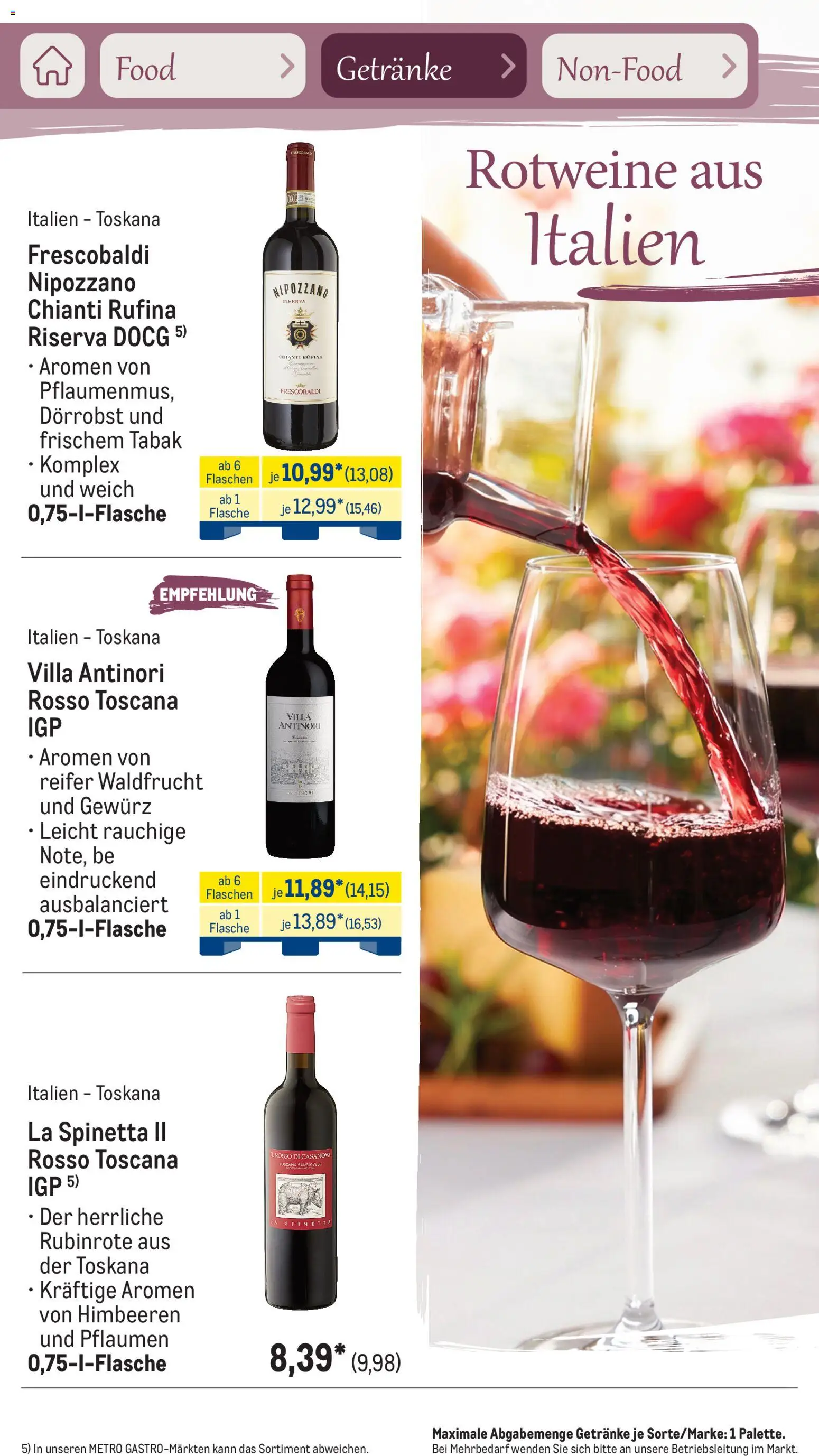 Metro Saisonkatalog Frühlingsgenuss – gültig ab 01.03.2026 | Seite: 56 | Produkte: Himbeeren, Pflaumen