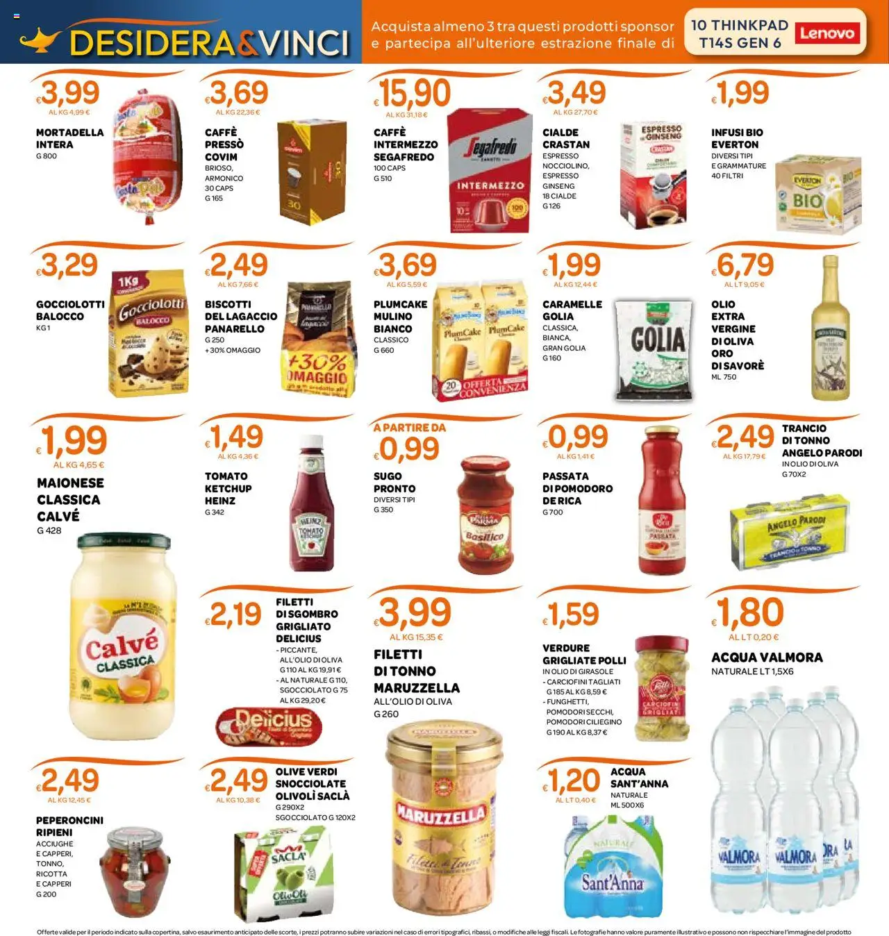 Volantino Ekom del 07.10.2025 | Pagina: 4 | Prodotti: Biscotti, Maionese, Pomodori, Acciughe