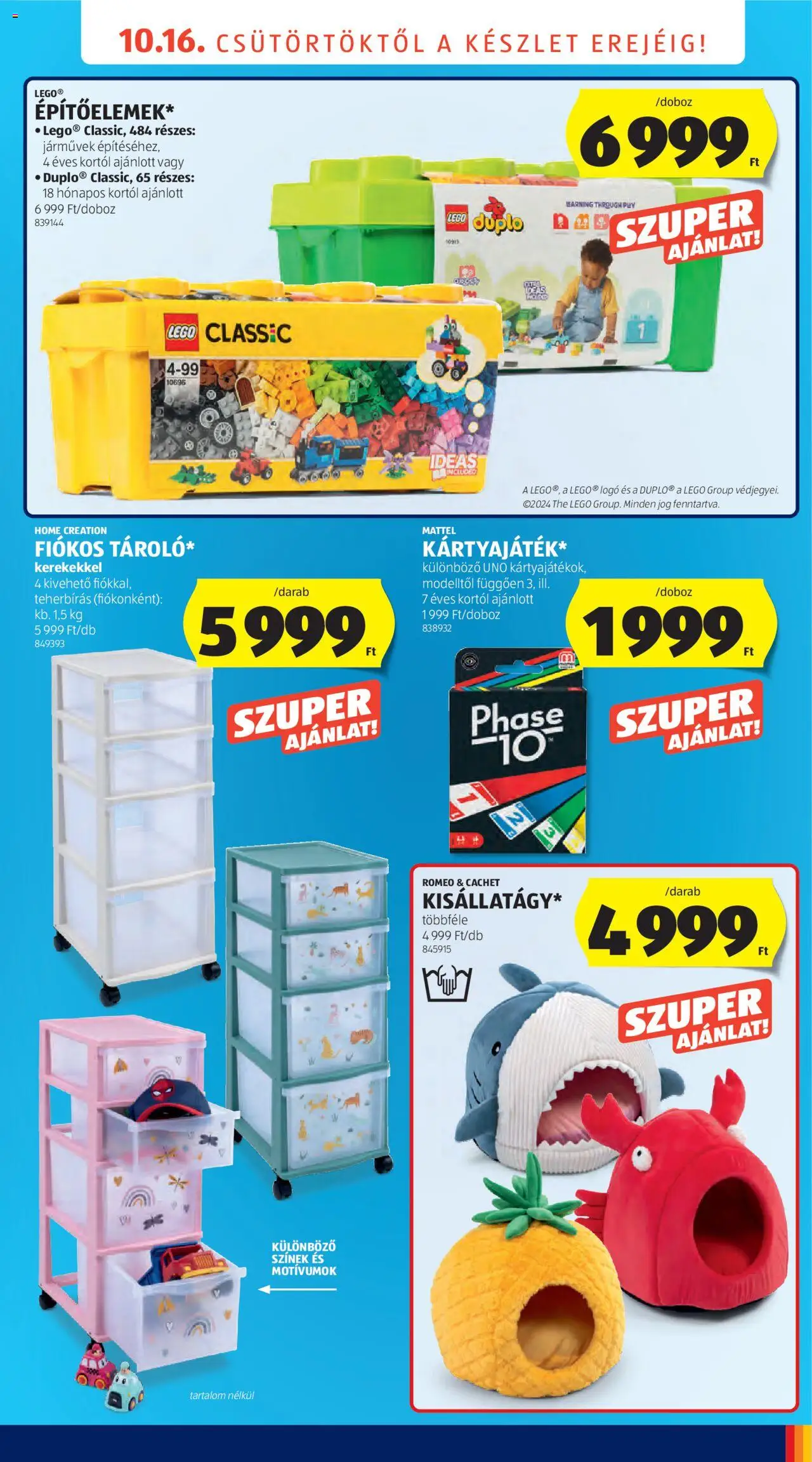 Aldi akciós ujság - amely érvényes a következő dátumtól: 16.10.2025 | Oldal: 23 | Termékek: Duplo