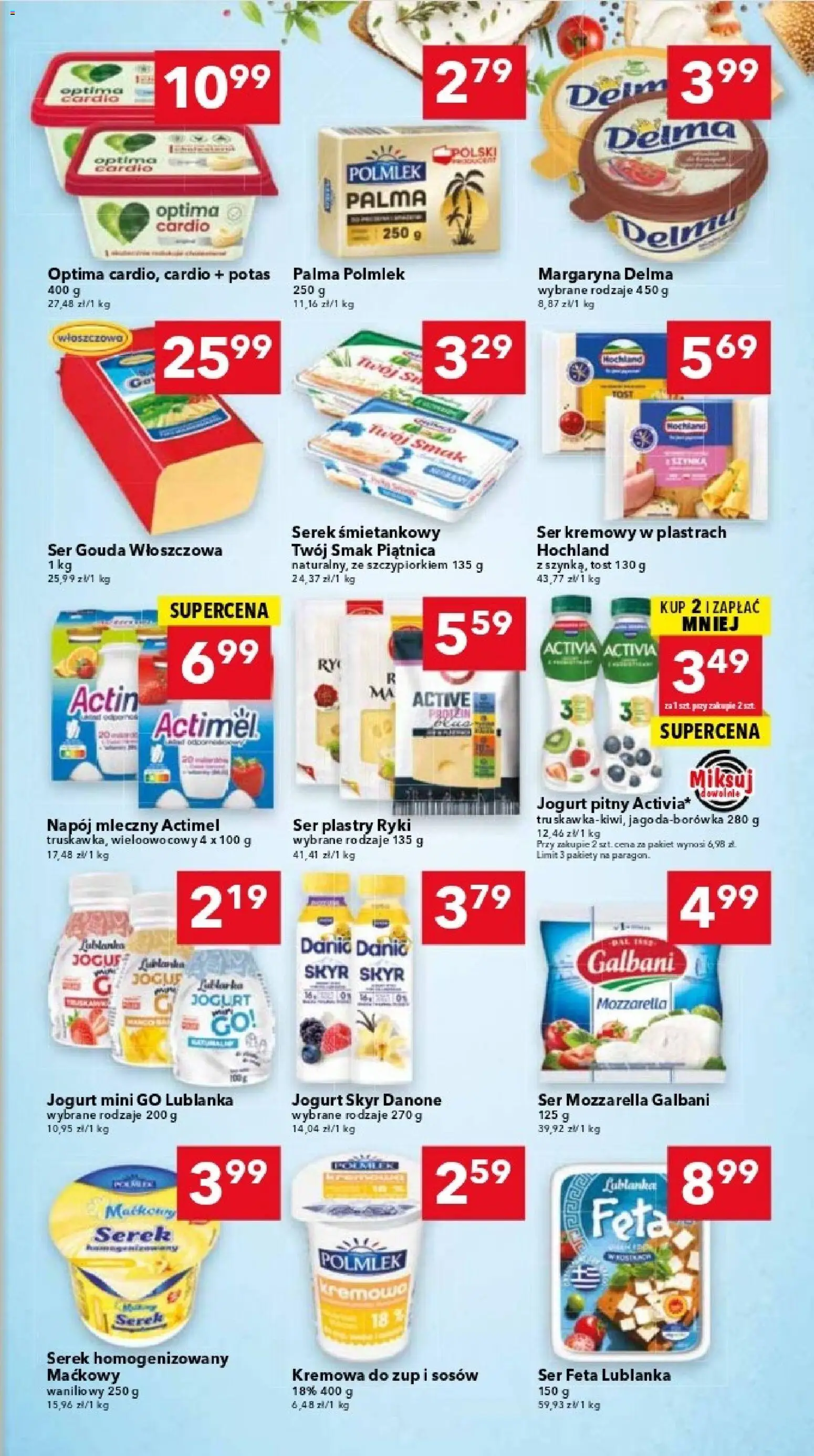 Lewiatan gazetka - Gdańsk od 20.11.2025 | Strona: 3 | Produkty: Jogurt pitny, Margaryna, Jogurt, Ser gouda