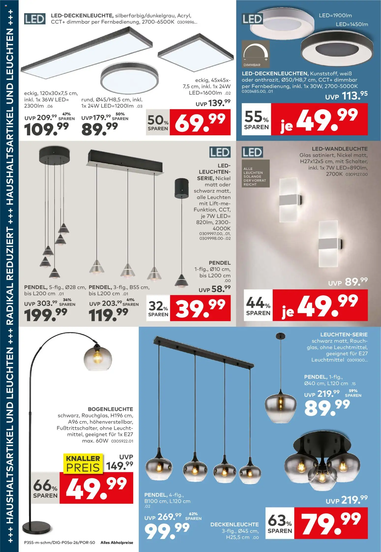 Porta! Haushaltsartikel und Leuchten radikal reduziert – gültig ab 25.01.2026 | Seite: 4
