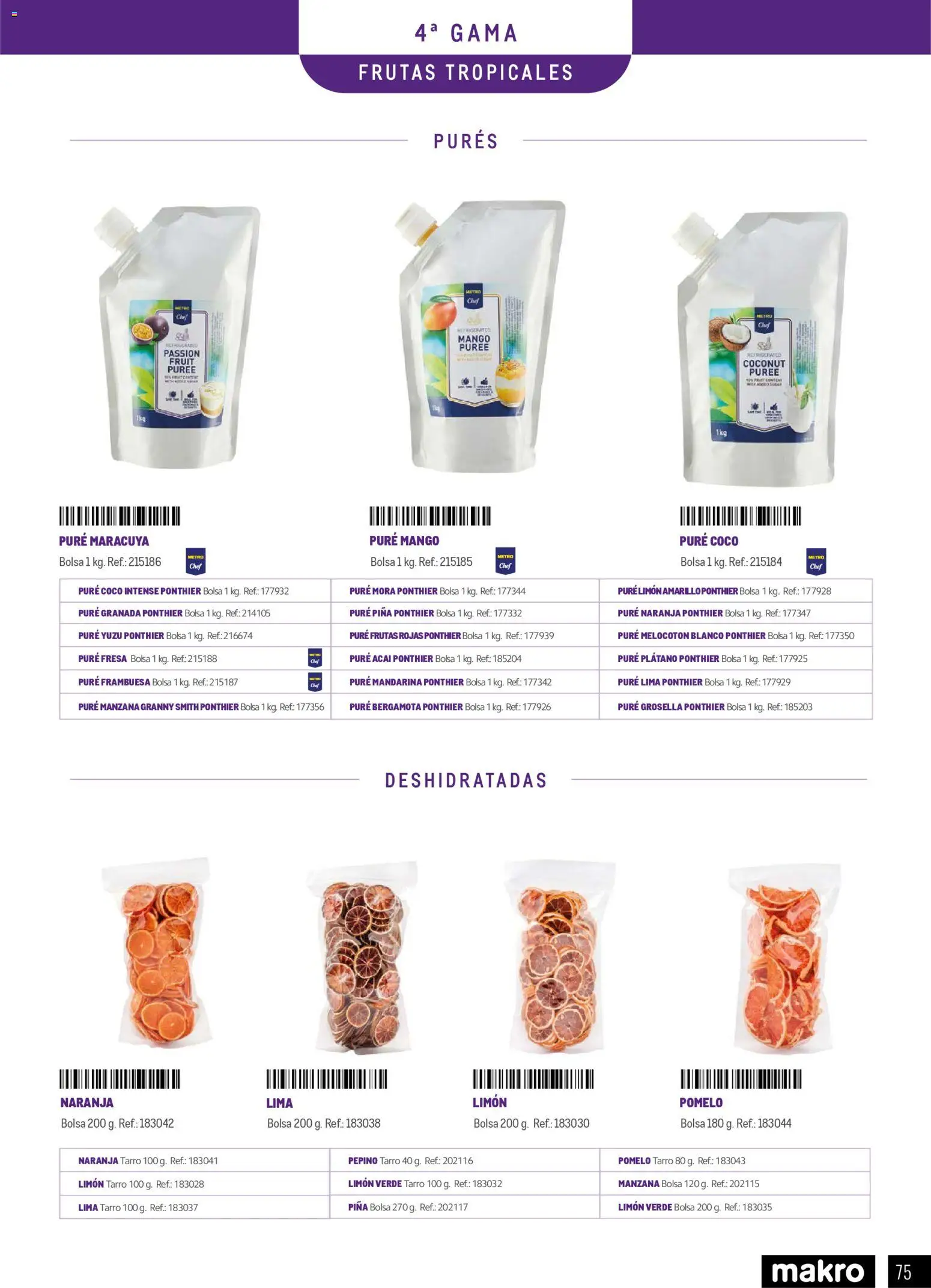 Makro - Especial Frutas y Verduras Península │ válido desde el 05.01.2026 | Página: 75 | Productos: Στιγμιαίος καφές, Lima, Piña, Manzana