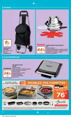 Netto - Prévisualisation de Netto catalogue valide à partir de 10.03.2026 | Page: 18 | Produits: Grill, Casseroles, Spatule, Chariot de course