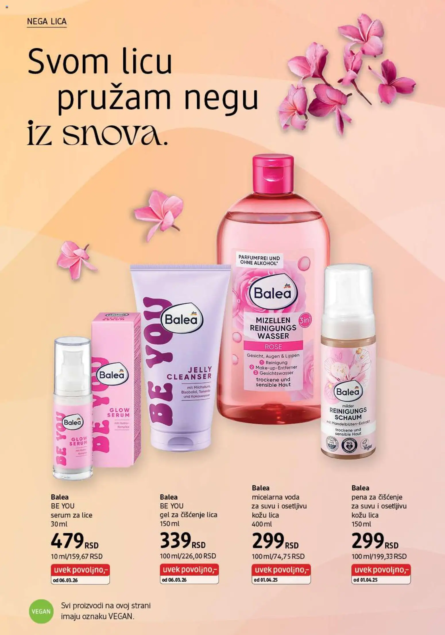 DM Drogerie katalog - važi od 01.05.2026 | Strana: 10 | Proizvode: Alkohol, Voda, Micelarna voda