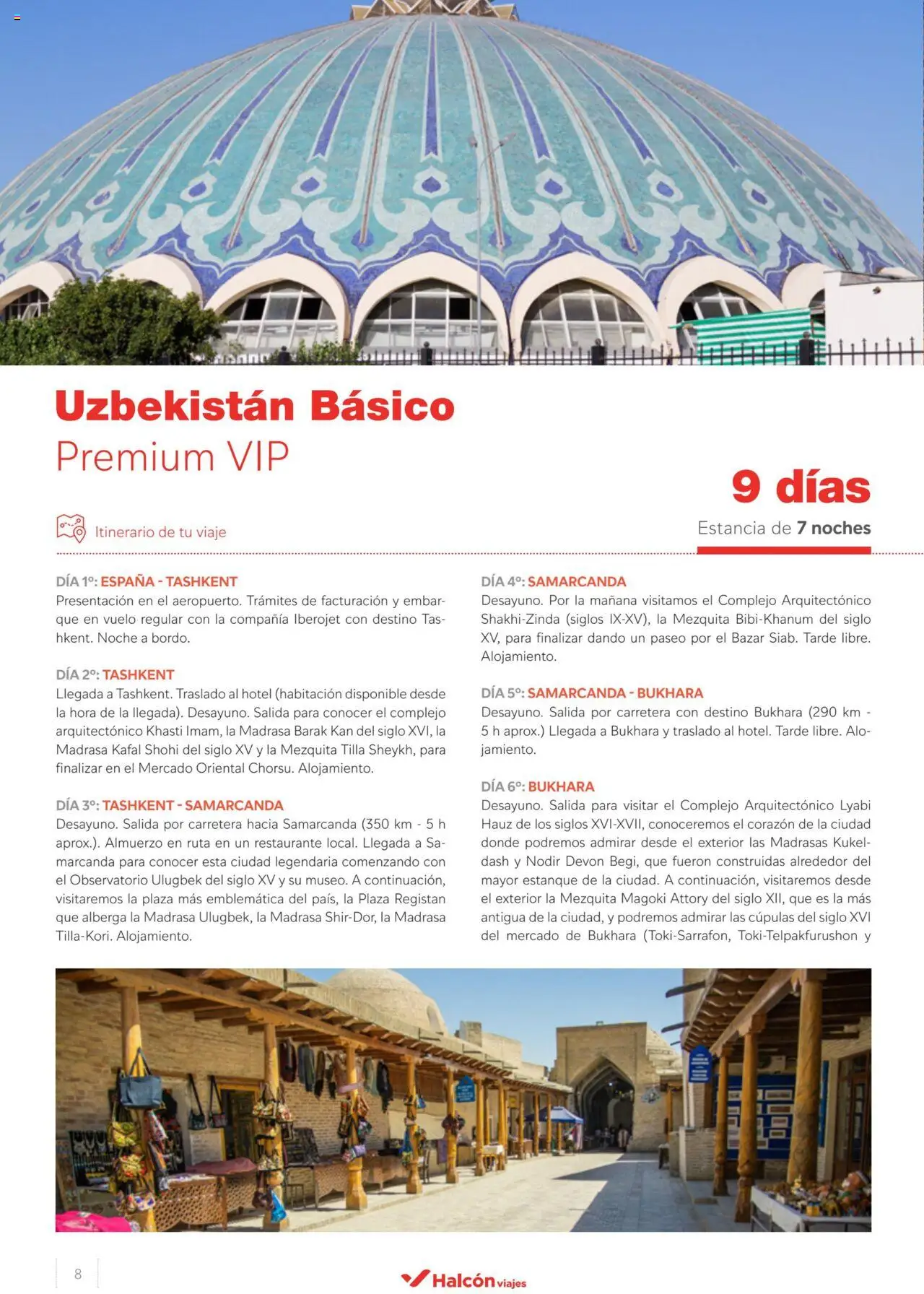 Halcón Viajes Uzbekistan │ válido desde el 28.05.2024 | Página: 8