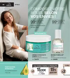 Stanhome - Prévisualisation de Huile Essentielle de Palmarosa, Huile Essentielle de Palmarosa Aux propriétés hydratantes*. *Test in vitro valide à partir de 29.09.2025 | Page: 60