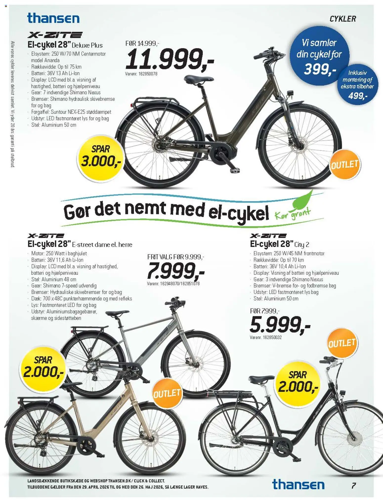 Thansen tilbudsavis – gyldig fra 29.04.2026 | Side: 28 | Produkter: Skærme, Batteri