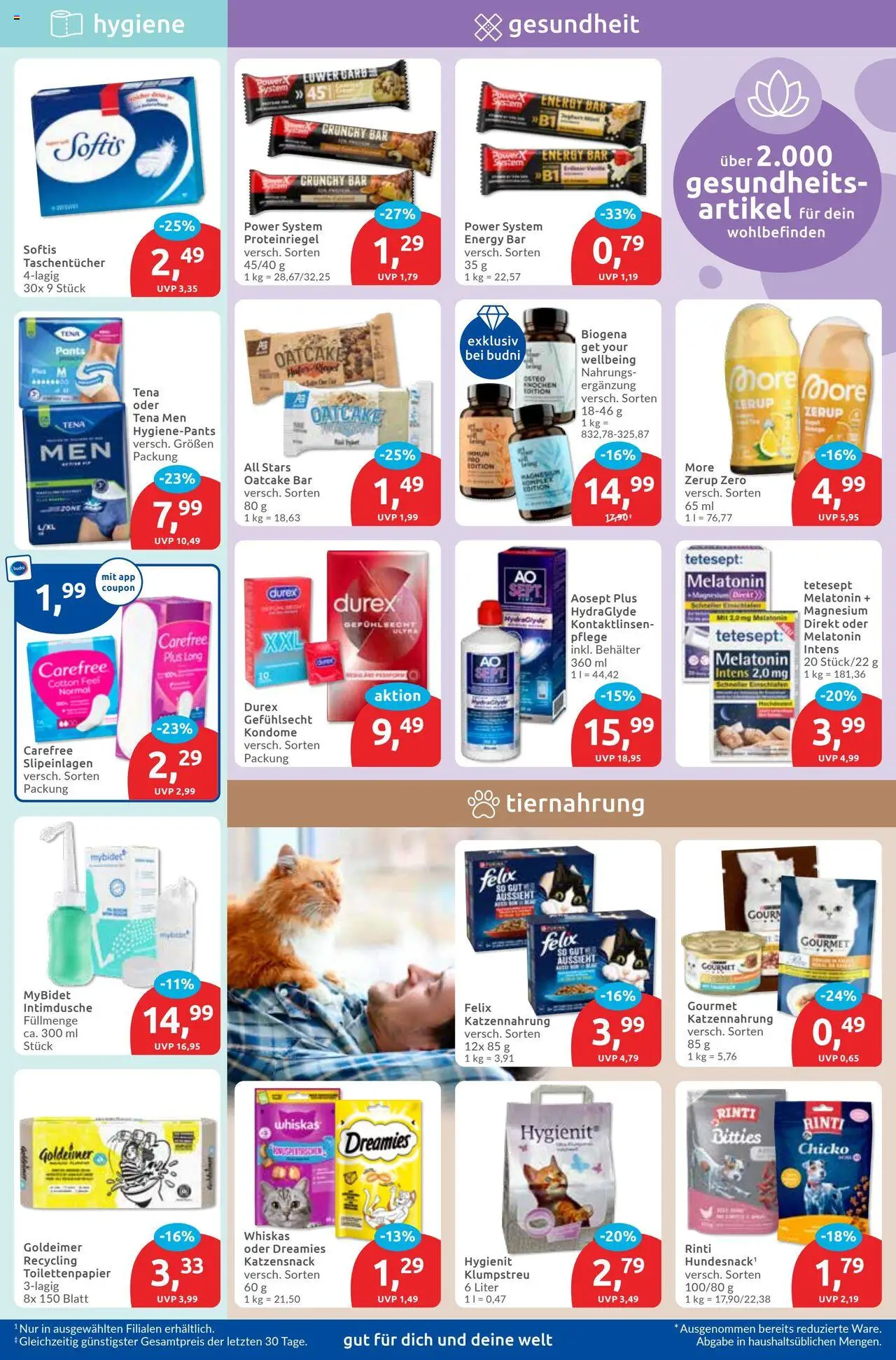 Budni Prospekt 	 - gültig ab dem 01.09.2025 | Seite: 5 | Produkte: Energy, Whiskas, Toilettenpapier