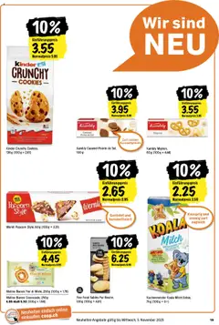 Kuchenmeister Koala Milch Kekse, Koala milk cookies ab 23.10.2025 gültig | Seite: 19