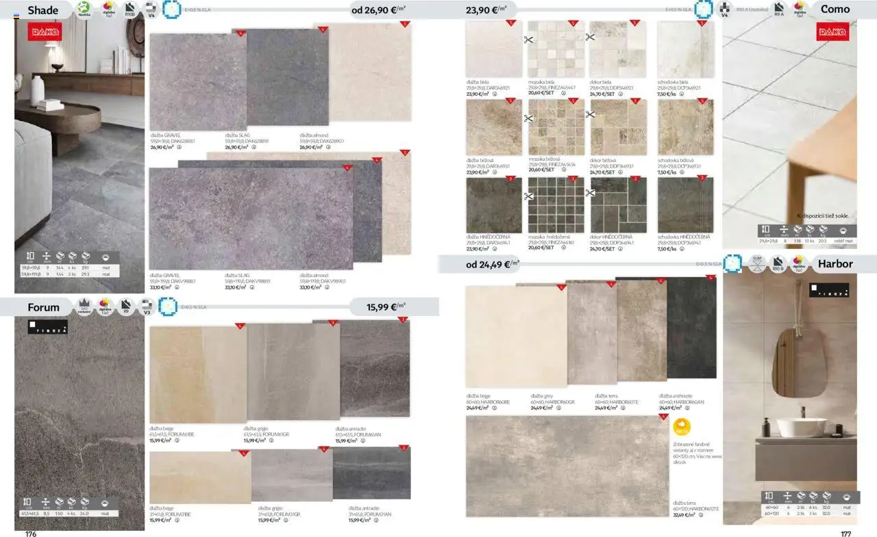 Nové Siko akcie – leták je platný od 01.09.2025 | Strana: 89 | Produkty: Dlažba