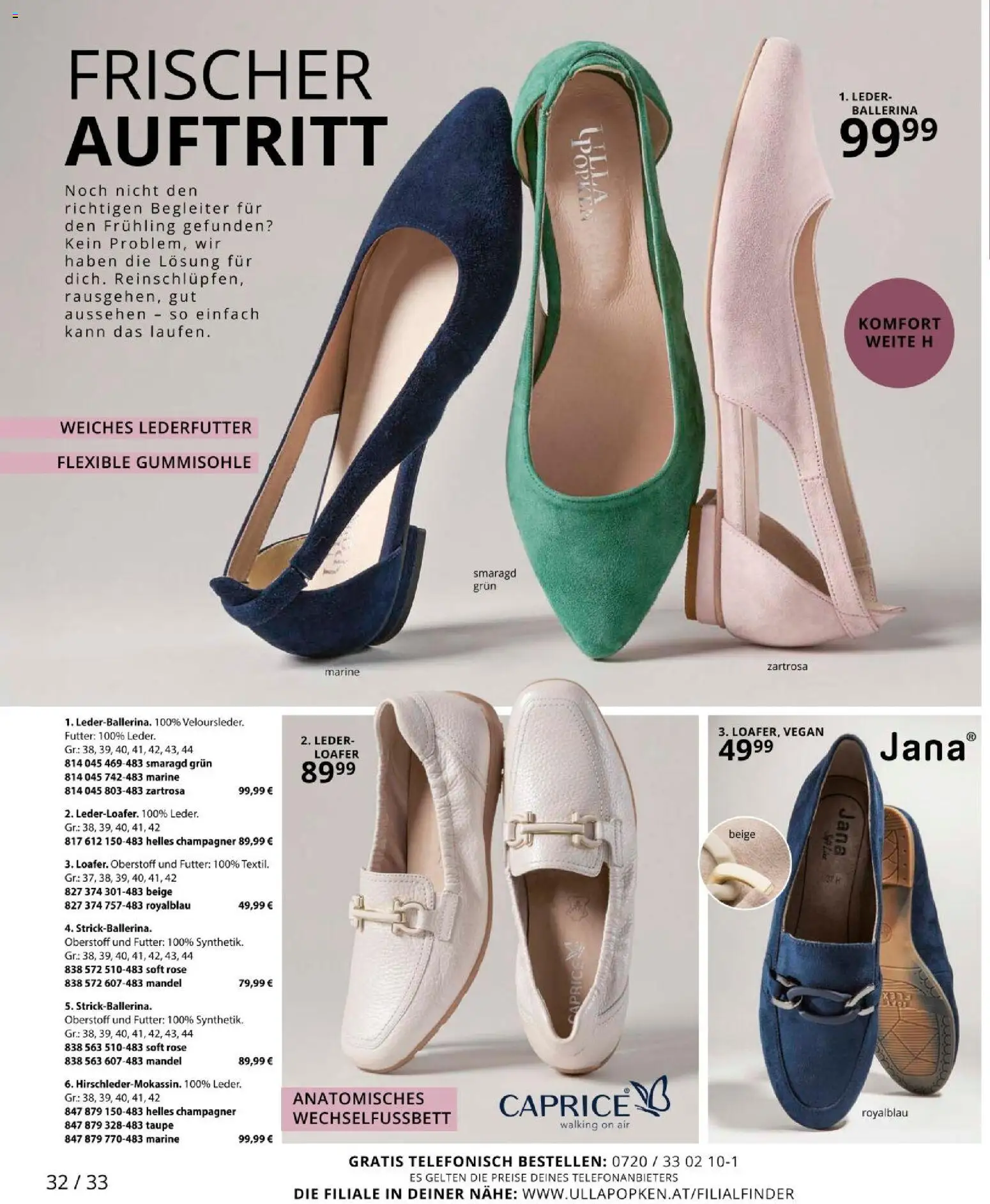 Ulla Popken akciós ujság - amely érvényes a következő dátumtól: 01.03.2026 | Oldal: 32 | Termékek: Vegán, Só