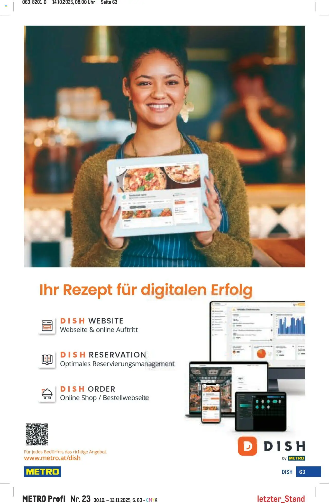 Metro angebote Profi gültig ab 30.10.2025 | Seite: 63 | Produkte: Uhr