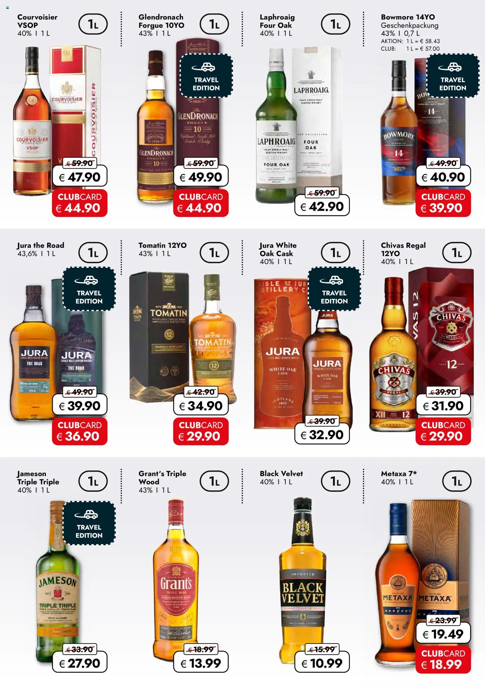 Travel Free leták od 31.10.2025 | Strana: 3 | Produkty: Chivas, Whiskey, Velvet, Regál