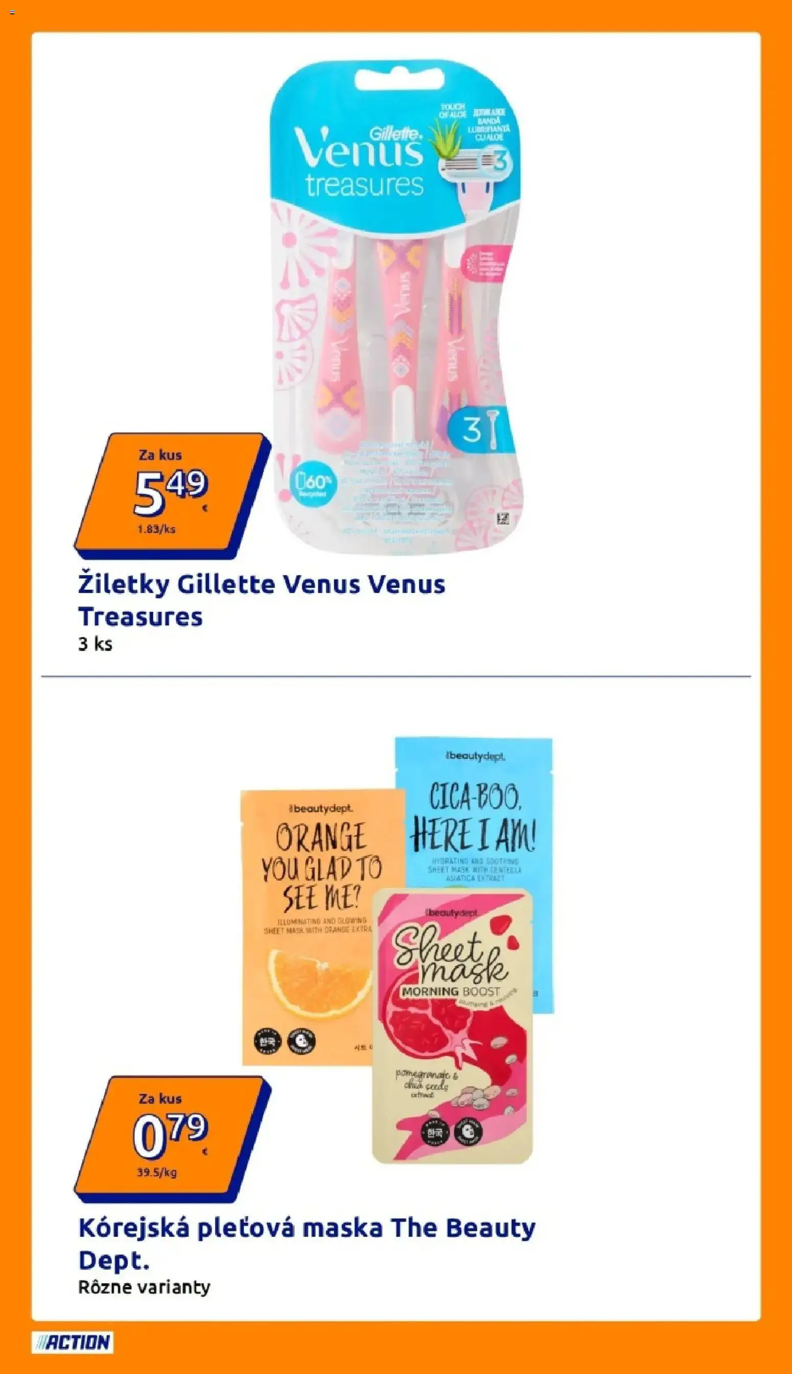 Nové Action akcie – leták je platný od 15.04.2026 | Strana: 2 | Produkty: Maska