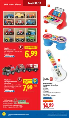 LIDL - Prévisualisation de LIDL catalogue semaine 44 valide à partir de 30.10.2025 | Page: 42 | Produits: Jouets, Guitare, Piano