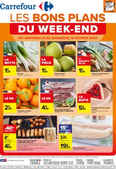 Carrefour - Prévisualisation de Carrefour Les bons plans du week-end valide à partir de 13.02.2026