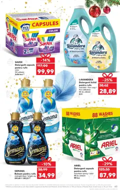 Ofertele Kaufland valabile de la 10.12.2025 | Pagină: 63 | Produse: Balsam, Yorgan, Detergent