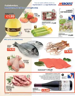 Volantino Mercatò del 14.07.2025 | Pagina: 12 | Prodotti: Pollo, Pomodoro, Zucchine, Totano