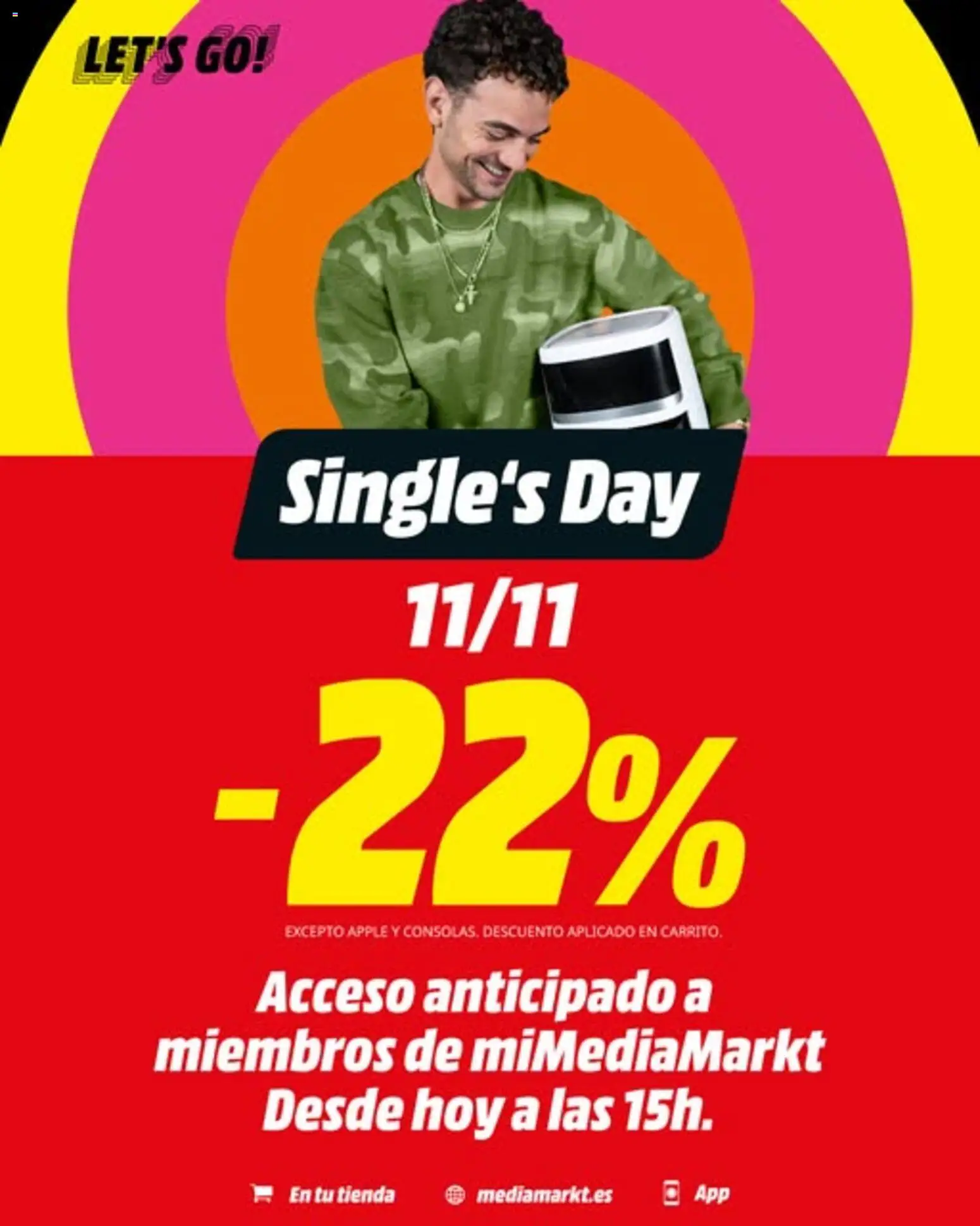 Media Markt Singles´day │ válido desde el 11.11.2025 | Página: 1 | Productos: Apple