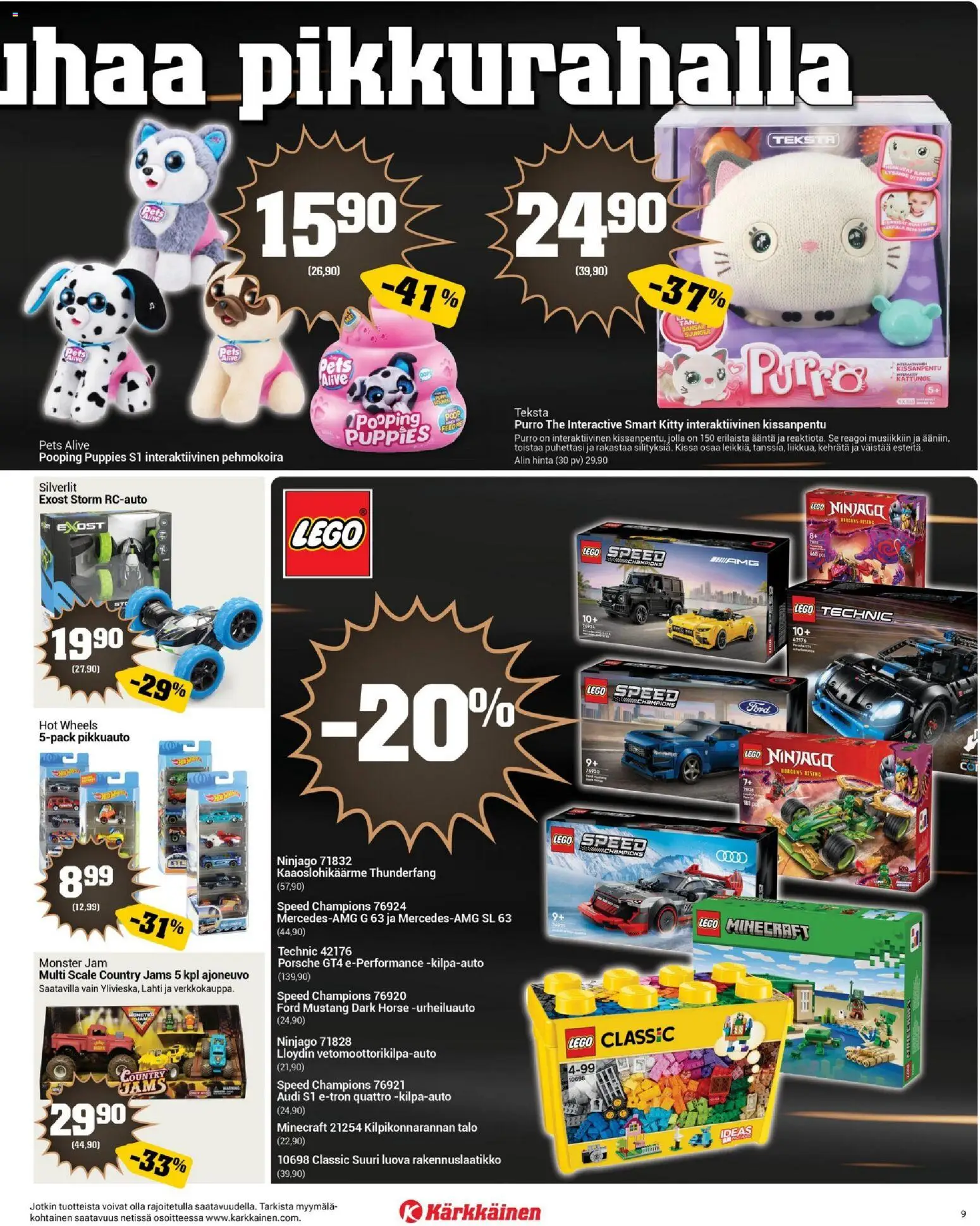 Kärkkäinen - Black Friday – voimassa 19.11.2025 alkaen | Sivu: 9
