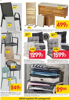 Rusta erbjudanden - Förhandsvisning av reklamblad från butik Rusta aktuell från 07.04.2026 | Sida: 8 | Produkter: Pall, Förvaringsbänk