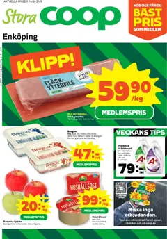 Stora Coop - Enköping - Förhandsvisning av reklamblad från butik Stora Coop aktuell från 15.09.2025