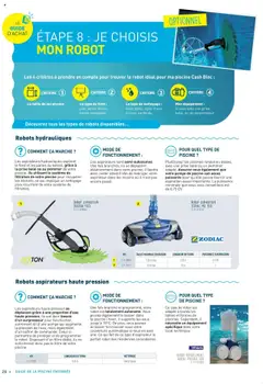Cash Piscines - Prévisualisation de Cash Piscines catalogue valide à partir de 01.03.2024 | Page: 26 | Produits: Robot aspirateur, Tuyau, Balai, Prise
