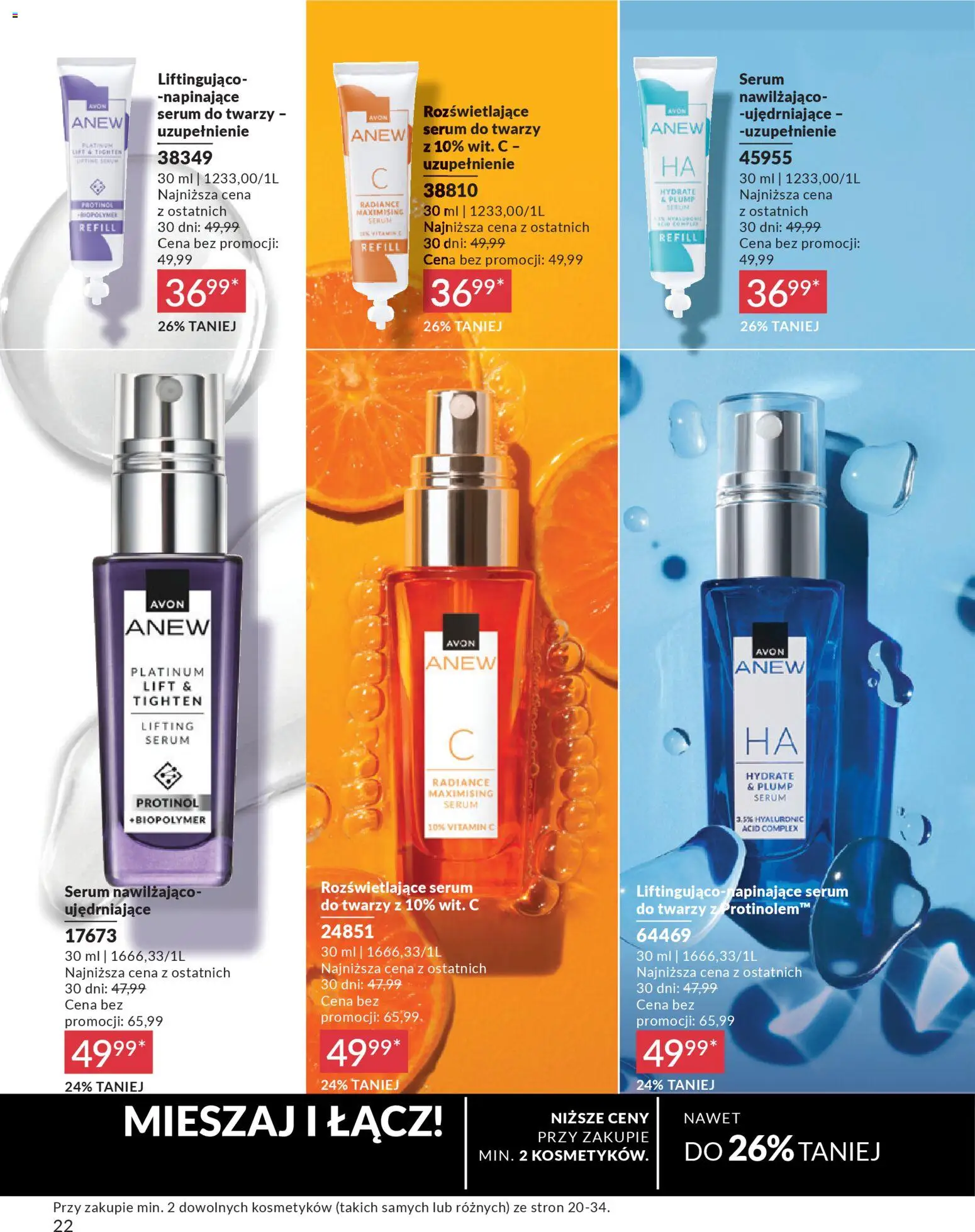 Avon Katalog mini od 16.02.2026 | Strona: 22 | Produkty: Serum do twarzy