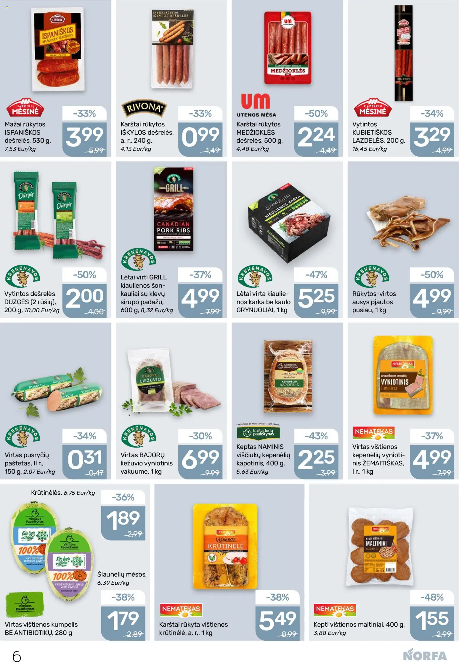 NORFA akcijos nuo 27.11.2025 | Puslapis: 6