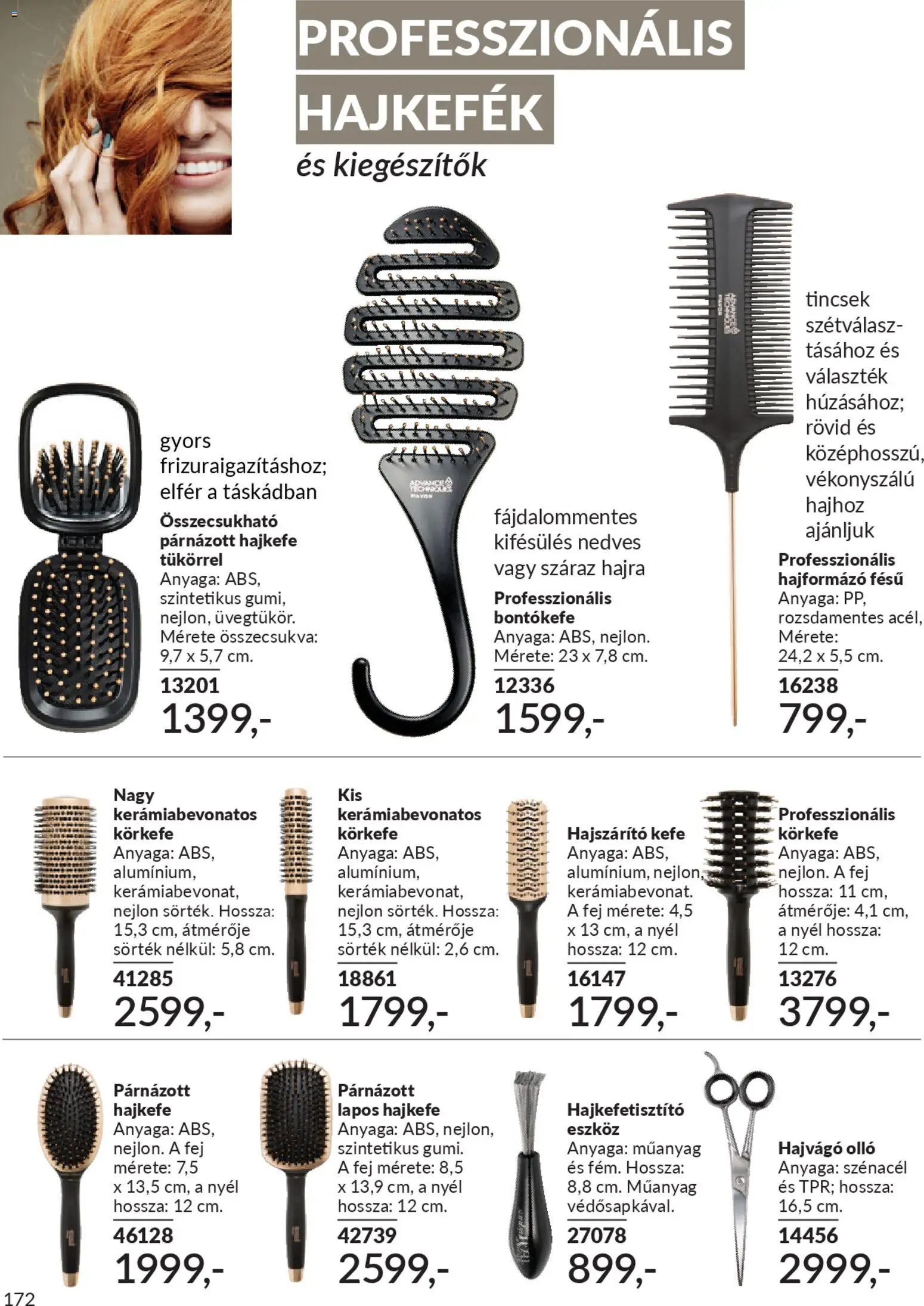 Avon akciós ujság - amely érvényes a következő dátumtól: 01.03.2026 | Oldal: 194 | Termékek: Hajvágó, Hajformázó, Hajszárító, Kefe