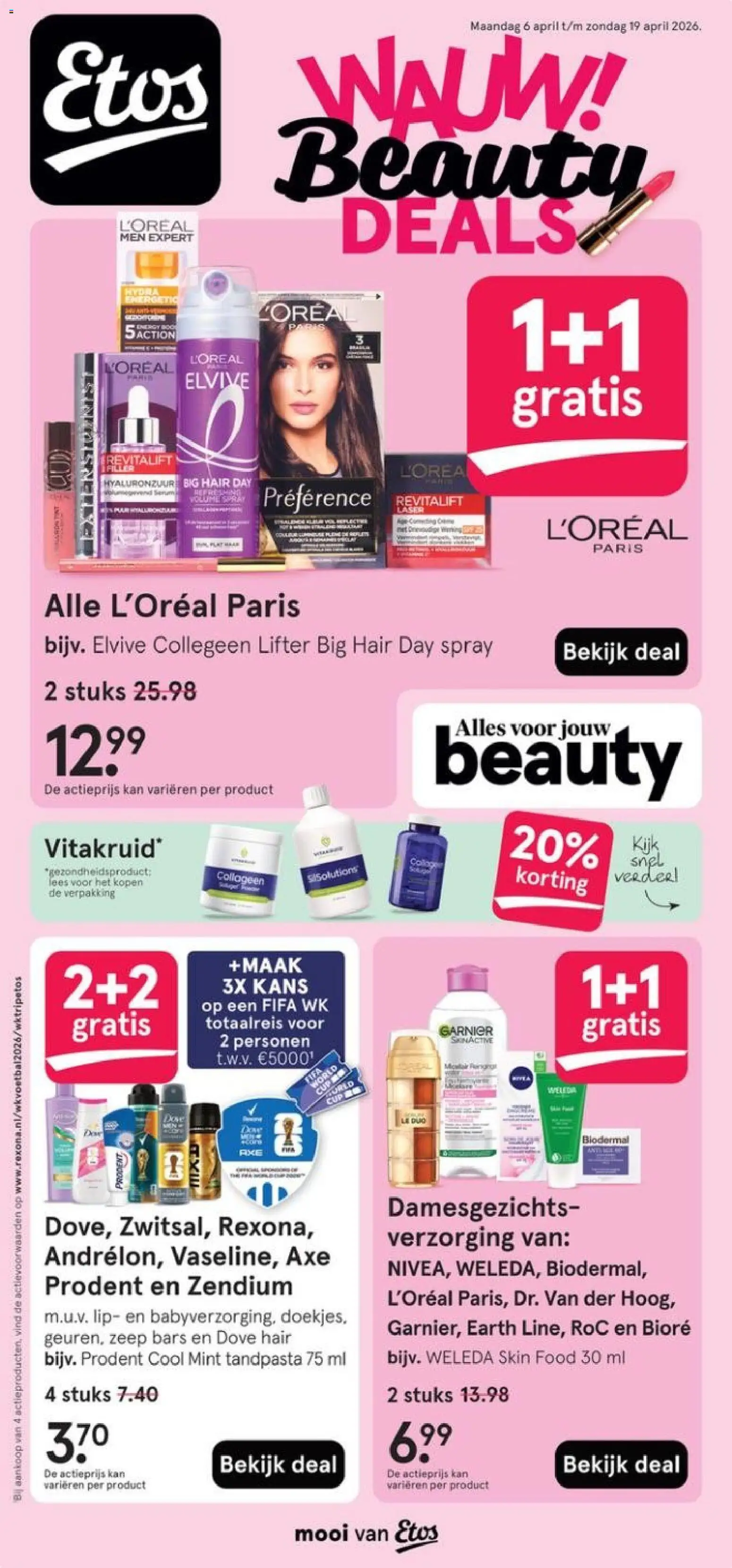 {H1} | Pagina: 1 | Producten: Tandpasta, Kan, Zeep