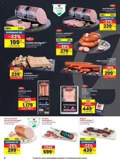 Spar akciós ujság - amely érvényes a következő dátumtól: 18.09.2025 | Oldal: 6
