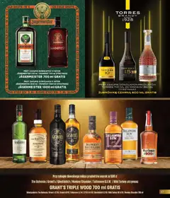 Pogląd oferty "Eurocash Gazetka - Horeca" - ważna od 01.12.2025 | Strona: 17 | Produkty: Grant's, Jagermeister, Wild Turkey, Monkey shoulder