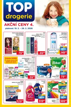 Náhled letáku Top drogerie leták od 19.02.2026