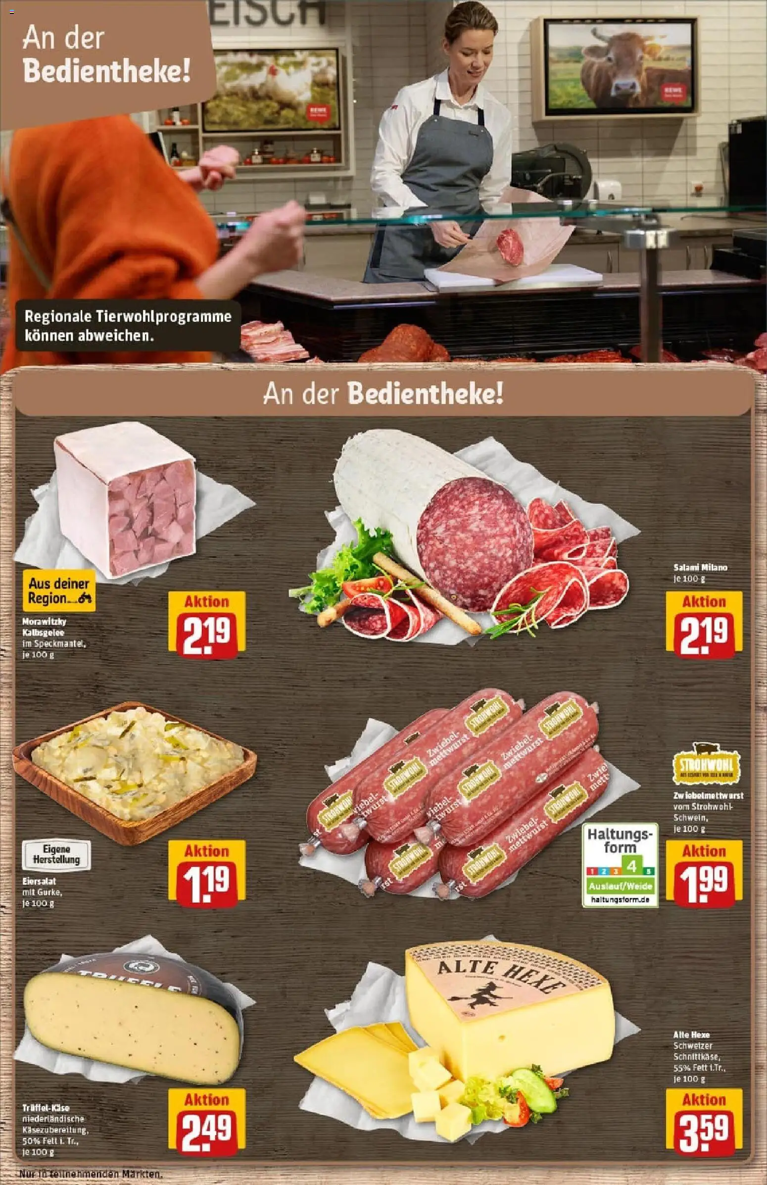 Rewe prospekt Euskirchen	 – gültig ab 26.10.2025 | Seite: 13 | Produkte: Salami, Morawitzky