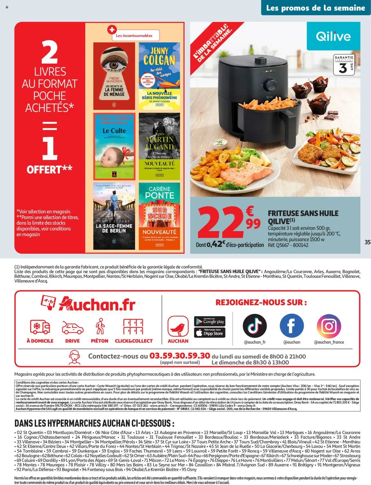  | Page: 35 | Produits: Friteuse, Friteuse sans huile, Store, Huile