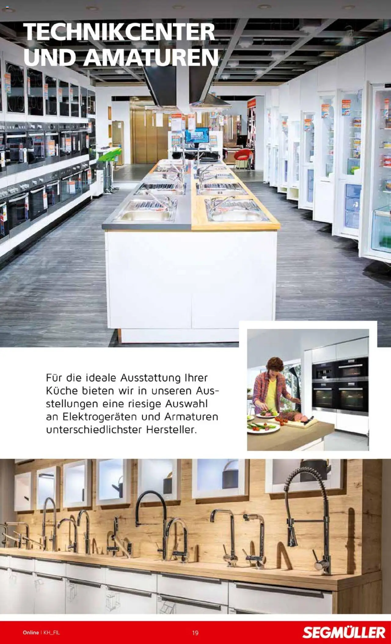 Segmüller Küchenkatalog – gültig ab 16.09.2025 | Seite: 19 | Produkte: Küche
