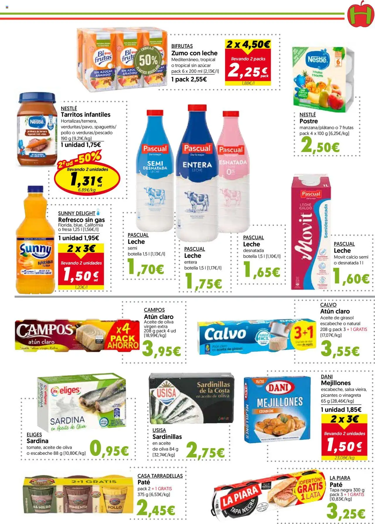 Hiper Usera folleto │ válido desde el 11.06.2025 | Página: 11 | Productos: Leche desnatada, Aceite, Ροζ πιπέρι, Aceite de oliva
