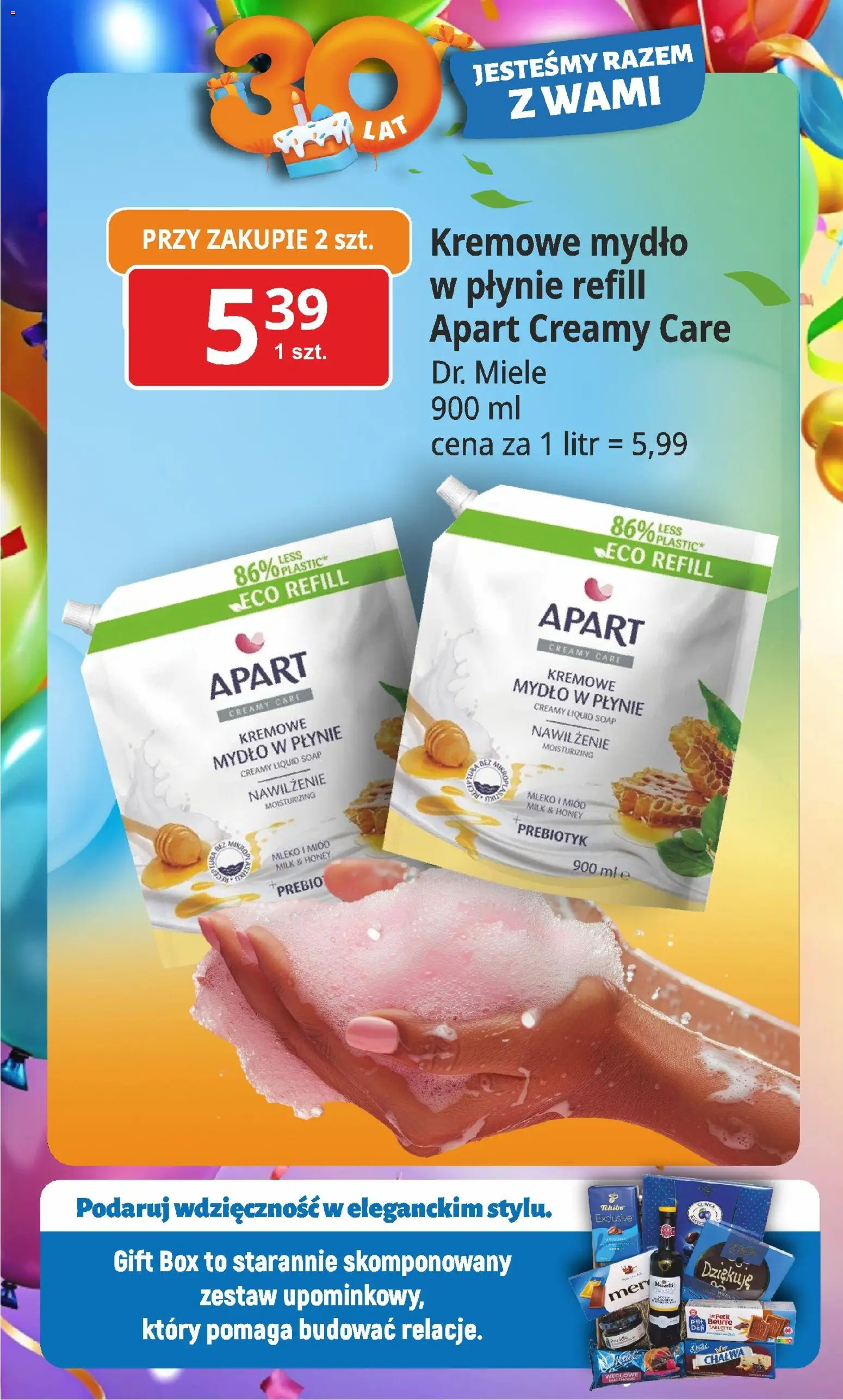 E.Leclerc Gazetka - Warszawa Ursynów od 03.11.2025 | Strona: 10 | Produkty: Miód, Kremowe mydło w płynie, Mleko, Mydło