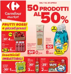 Anteprima del volantino Carrefour volantino Market - Rho valido a partire dal 07.04.2026