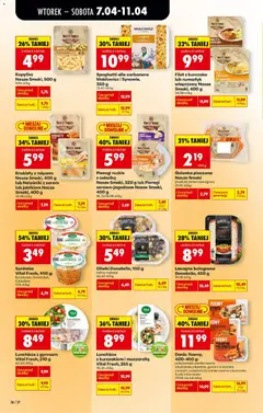 Pogląd oferty "Lasagne bolognese Donatello, 450 g, Lasagne bolognese" - ważna od 07.04.2026 | Strona: 46