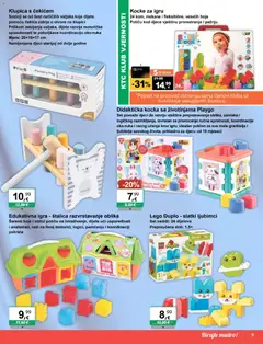 KTC - Katalog igračke i tekstil - Pregled kataloga iz trgovine KTC, vrijedi od 11.03.2026 | Stranica: 9