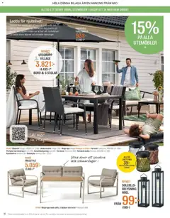 Mio erbjudanden - Förhandsvisning av reklamblad från butik Mio aktuell från 07.04.2026 | Sida: 10 | Produkter: Parasoll, Dynor, Galler, Bord