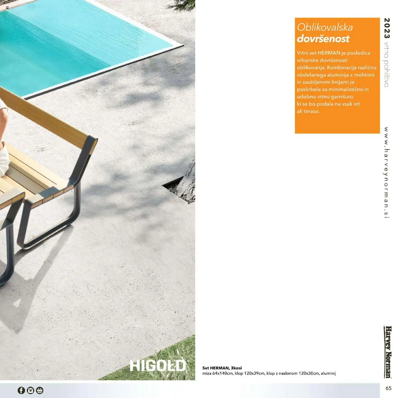 Harvey Norman - Katalog - Vrtno pohištvo │ velja od 01.03.2023 | Stran: 65