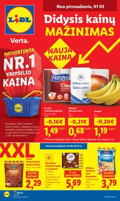 LIDL leidinys galioja nuo 05.01.2026