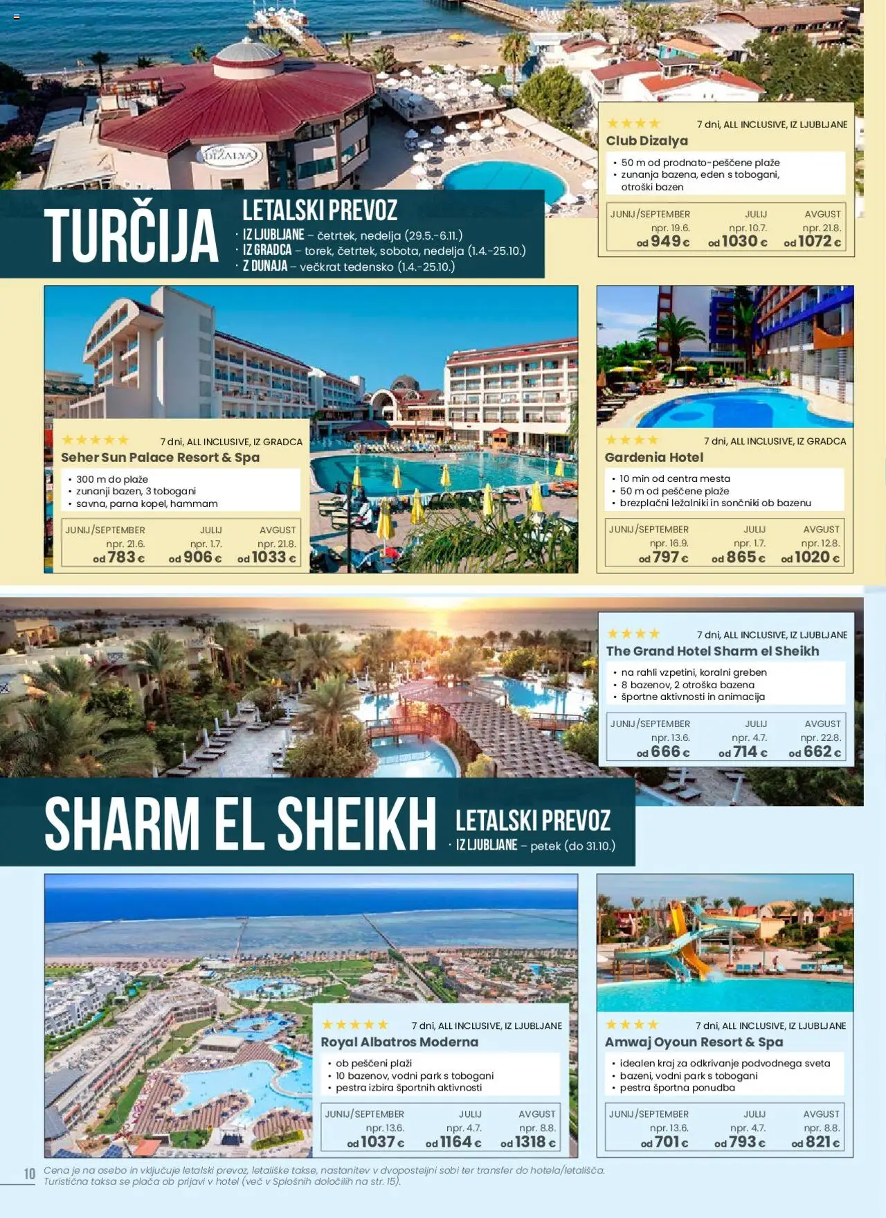 Sonček katalog jadran │ velja od 01.06.2025 | Stran: 10 | Izdelki: Bazen