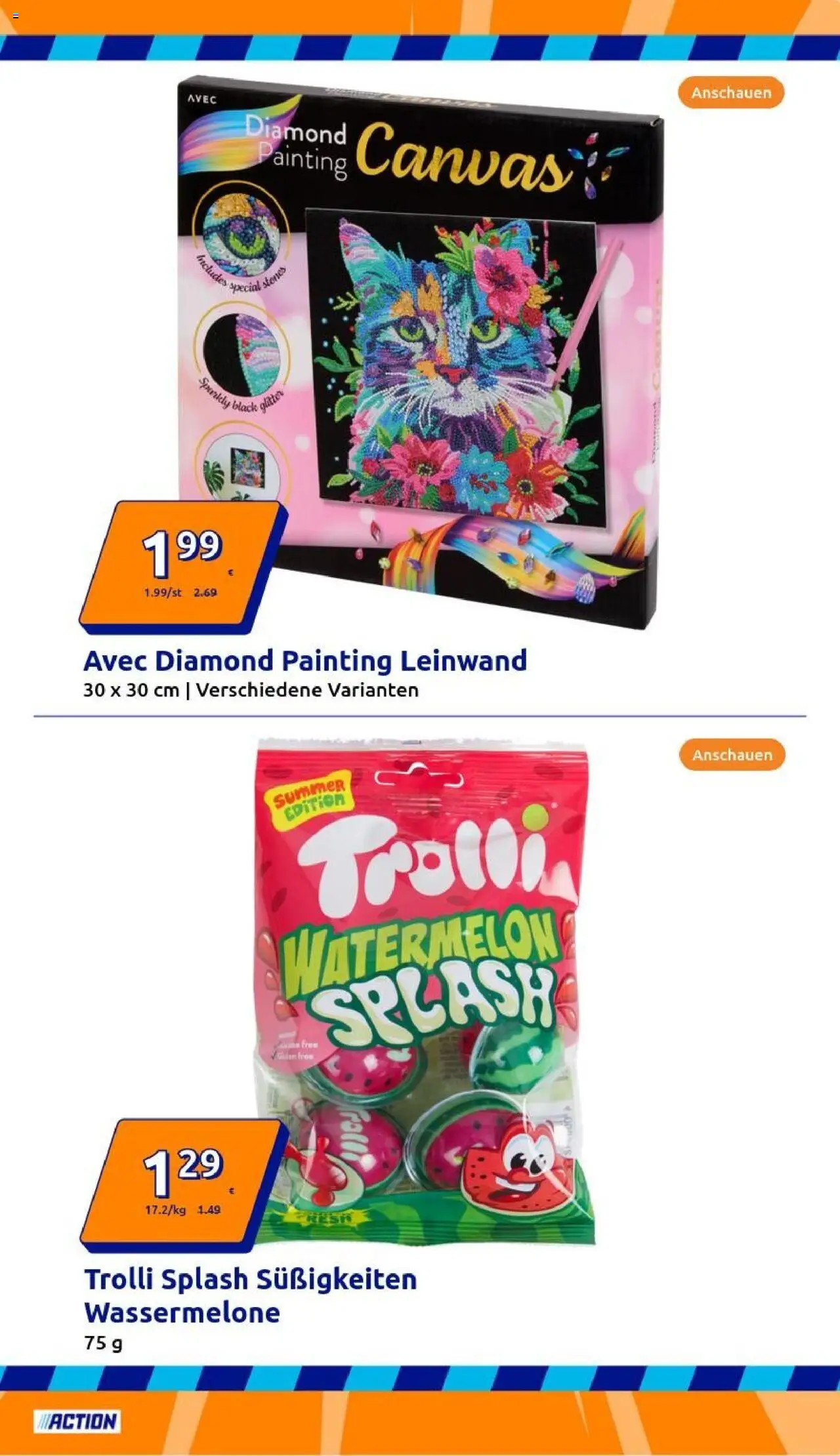 Action Flugblatt gültig ab 17.09.2025 | Seite: 7 | Produkte: Süßigkeiten, Wassermelone